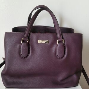 Kate Spade Laurel Satchel in Mahogany